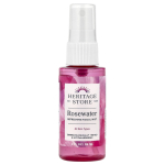 Heritage Store, Rosewater, Nebulizing Mist Spray, Rose Leaf, 2 fl oz (59 ml) white