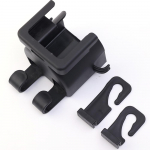 Multifunktsionaalne telefonihoidja konks Autoistme seljatoe peatoe vardakonks Mitmeotstarbeline automaatne veetassi hoidik, k&auml;ekoti konksud must