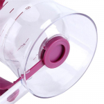 Distributeur de p&acirc;te - Bewinner - 900 ml - Manuel - Transparent - Id&eacute;al pour gaufres et cr&ecirc;pes