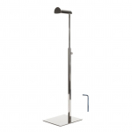 Kotide vitriin Stiilne multifunktsionaalne roostevabast terasest k&auml;ekoti vitriin r&otilde;ivapoodidele h&otilde;be