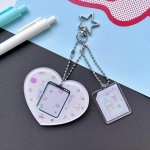 1-tolline magus korea Kpop-fotokaardihoidja, s&uuml;damestiilis armas multikas ID-kaardi kaitsja kaasaskantav v&otilde;tmehoidja fotokaardi &uuml;mbris