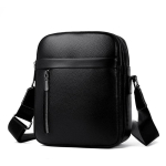 Kvaliteetne ehtsast nahast &otilde;lakott meestele crossbody kott veisenahast meeste kott black