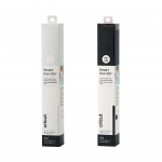 2 rouleaux thermocollants paillet&eacute;s 61 x 14 cm - noir, blanc