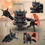 Moc Skibidi WC Action Figuurid ehitusklotsid, Camerman Titan Speakerman Valvemees TVMan poisid klotsid M&auml;nguasjad Lastele Kingitus