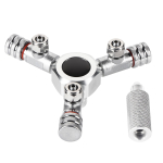 Multi Ways Distributor Akvaariumi regulaator CO2 Splitter Valve Fish Tank (3 viis)