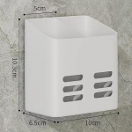 Vannitoariiul Meigikorraldaja Puurimiseta Tualettasjade Riiulid Seinale Paigaldatav Kamm Nahahooldustoodete Riiul Vannitoatarvikud hall v&auml;rv