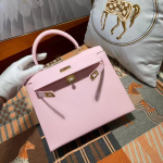Klassikaline ja atmosf&auml;&auml;riline k&auml;ekott / Uue stiili moekas ja mitmek&uuml;lgne &uuml;he &otilde;laga crossbody-kott K&otilde;rgekvaliteediline k&auml;eshoitav nahast naiste kott 22x7x14cm roosa