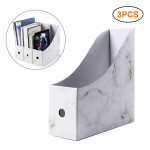 3 tk. Tugevast papist ajakirjahoidjad Kaustahoidjad Ajakirjade hoiukasti kirjutuslaua failihoidik