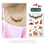 Ruikalongi veekindlad j&otilde;ululumehelbekese multifilmi s&auml;raga t&auml;toveeringu kleebised lastele 120x75 mm