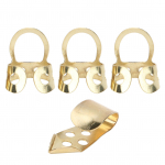 S&otilde;rmeotsad metallist reguleeritavad &otilde;&otilde;nsad 3 tk nimetiss&otilde;rm 1 tk p&ouml;idlabanjo kitarri ukulele osad(Kuldne )