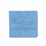 Autokindlustuse teabefaili kaitse&uuml;mbris PU-nahast l&uuml;hike mootorratta juhiloa hoiukott ID-kaardi hoidja rahakott must