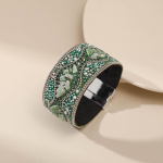 Boheemlaslik Etniline K&auml;sitsi valmistatud Helmesk&auml;ev&otilde;ru Magnetkinnisega - J&otilde;uluehted Kingitus