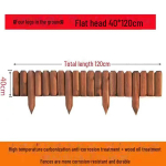 V&auml;liskorrosioonivastane puidust aiatara lillepeenarde ja kaunistuste jaoks Carbonized