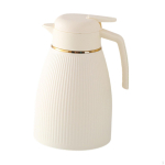 Isoleeritud kohvikann Luksuslik araabia stiil Kaasaskantav sissekolimiskaunistus 1000 ml teekann Kann Style B white