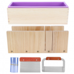 1200 ml seebivormi puidust koogi leival&otilde;ikur DIY leivavormi komplekt seebikoogi valmistamise tarvikute jaoks