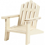 Creotime puidust aiatool 9 x 7,5 x 9 cm vineer - Valge