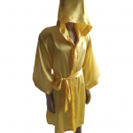 T&auml;iskasvanute kapuutsiga poksir&uuml;&uuml; Hingav &Uuml;hev&auml;rviline P&otilde;lvepikkusega Meeste Naiste Poksija Sanda V&otilde;itlus Cosplay Kost&uuml;&uuml;m V&ouml;&ouml;ga M