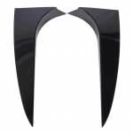 2 tk Tagaklaasi K&uuml;lgspoiler Vasak Parem L&auml;ikiv Must Tagaklaasi Spoiler K&uuml;lgtiiva Liistu Kate jaoks