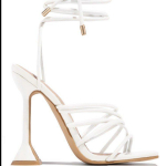 2024. aasta uued suvised moodsed k&otilde;rged kontsad naistele, n&ouml;&ouml;rimisega, seksikad naise pumbad, gladiaatorsandaalid, pulmapeo kingad kontsadel, suured suurused 35&ndash;43 35 valge