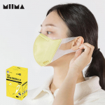 MIMA Color Mask Medium 30 Pieces (KF94) Choose 1 out of 5 types Medium Yellow 30 Pieces KF94