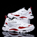 V&otilde;rgust Meeste Tossud valged suvised platvormtossud Stiilsed Paeltega Meeste Tossud Hingavad Meeste Tennised Jalatsid meeste spordijalatsid 36