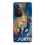 Coque de t&eacute;l&eacute;phone - Maniacase - Oppo Reno 12 5G - Silicone - Souple - FCP Porto fond bleu