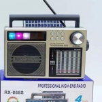 Kaasaskantav koduraadio Uus disain P&auml;ikeselaadimine FM AM SW T&auml;issageduslik ringh&auml;&auml;ling Toetab TF-kaarti/Bluetooth-heli Minik&otilde;larid must