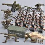 20 tk/partii II maailmas&otilde;ja s&otilde;jalised tegelased II maailmas&otilde;ja s&otilde;durid Rahvusarmee ehitusklotsid Relvad Kokkupandavad klotsid Lastem&auml;nguasjad