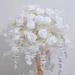 40-80CM Kuumalt M&uuml;&uuml;davad &Otilde;iepallid Udune Hortensia Roosi Seguga Pilkup&uuml;&uuml;dvad Lauaseadete ja Rauast Raamiga Vaasi Dekoratsiooniks DIA 50CM