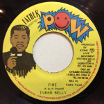 7-tolliline plaat TURBO BELLY - Fire NONE Father Pow 1994 Jamaica Reggae, Ska & Dub Kasutatud