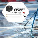 Pressure Washer Surface Cleaner 13 inch Heavy Duty Cleaning Tool 2500 PSI Power