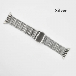 Magnetiline roostevabast terasest rihm Apple Watchi rihmale 10 46mm 42mm 49mm 45mm 41mm 44mm Metallist k&auml;ev&otilde;ru IWatch 9 8 7 6 3 5 Se Ultra 2 38/40/41mm (S10-42mm) h&otilde;be