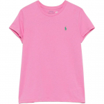 Polo Ralph Lauren Logoga &Uuml;mmarguse Kaelusega T-s&auml;rk Laste Topp Roosa 313833549-081 L
