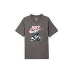 Nike Logo Vabaaja Mugav L&uuml;hikeste Varrukatega T-s&auml;rk Meeste pealsed HQ9245-289 S gray