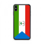 Coque T&eacute;lephone Drapeau Guin&eacute;e &eacute;quatoriale &ndash; iPhone XS Max