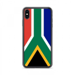 Coque iPhone - mitmev&auml;rviline - Drapeau Afrique du Sud - Souple - TPU - &Uuml;hilduv iPhone XS Max