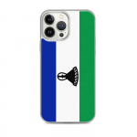 Coque iPhone - Lesotho - Drapeau - Souple - Mitmev&auml;rviline - &Uuml;hilduv iPhone 13 Pro Max