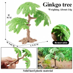 Oenux Simulatsioon Kodukaunistus Kivi Puuk&auml;nd Baobab Kaktused Talumaja Auto Aia Tarvik Loomade Mudel Haridus Laste M&auml;nguasjad