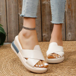 Moodsad Suvised Naiste Sandaalid Luksuslikud Kiilud Sussid Mustad Platvormkingad Naistele Kingad Zapatos De Mujer 36