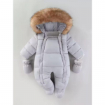 V&auml;ikelaste v&auml;ikelaste beebide talvep&uuml;ksid paks kapuutsiga soe kombinesoon &otilde;ues riided beebi keha 66 hall