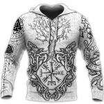 Meeste dressipluusid 3D Prindiga Viikingid Klassikaline Wolf Meeste Hoodid Jope Kevad s&uuml;gis Mood Pullovers Hip Hop Punk Oversized Clo 5XL