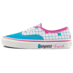 Vans Our Legends x Authentic 44 DX Mongoose - T&uuml;rkiissinine Roosa Ruuduline Unisex Tossud Sinised VN0A7Q5CFZP 36
