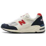 Teddy Santis x New Balance 990v2 Valmistatud USA-s Merev&auml;esinine Meresool Unisex Tossud Valge M990TA2 43