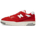 New Balance 550 Suede Pack - Team Red Unisex tossud White Concrete BB550VND 36