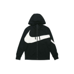 Nike Big Swoosh Huppjakk Meeste &Uuml;ler&otilde;ivad Must AR3085-010 L