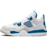 Air Jordan 4 Retro PS Military Blue 2024 Laste tossud Valge Beež Neutraalne Hall BQ7669-141 29.5