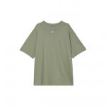Nike Sportswear Essentials Suur &Uuml;hev&auml;rviline &Uuml;mmarguse Kaelusega Vabaaja Tr&uuml;kitud L&uuml;hikeste Varrukatega Tilgu&otilde;laga T-s&auml;rk Naiste Topp &Otilde;liroheline DX7911-386 S