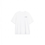 Li Ning Sportlik elustiilisari T&auml;helogo tr&uuml;kiga &uuml;mmarguse kaelusega l&uuml;hikeste varrukatega T-s&auml;rk Meeste pealisr&otilde;ivad Standard-Valge AHST751-1 XXL