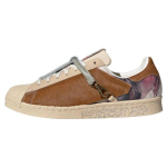 Adidas Originals Han Meilin X Superstar 80S Wu Ma Nahast Madalad Tossud Unisex Tossud Beež Pruun ID4383 36