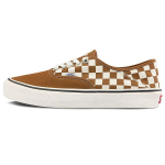 Vans Authentic Seeria Vabaaja Madalad Rula Kingad Unisex Tossud Tume Pruun Valge Ruuduline VN0A5HYPAXS 40